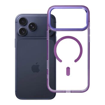 Riff Clear Hybrid Mag Cover Frame Чехол для Apple iPhone 17 Pro Max / iPhone 18 Pro Max Purple (RF-HYB-IP17PROMAX-PU)