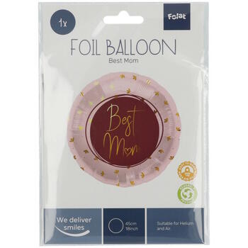 Folat Фолиевый воздушный шар "Best Mum" 45cm (67960)
