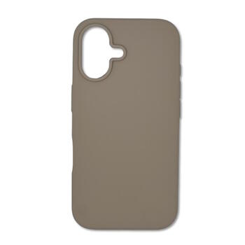 Riff Тонкий чехол с мягким материалом изнутри для iPhone 16 Grey (RF-TS-IPH16-GR)