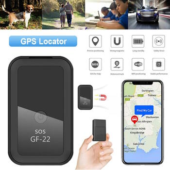 Riff GF22 GPS izsekotājs Precīzs reāllaika displejs / SOS poga / Nepieciešama SIM karte / 3 režīmi (RF-GPS-GF22)