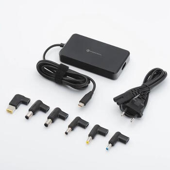 Forcell F-Energy E856 Универсальное зарядное устройство для ноутбука 65W USB-C + 6 переходников (E856)