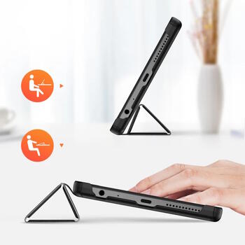 Dux Ducis Domo Maks ar statīvu un Miega gudru funkciju priekš Lenovo Tab M9 TB310 Black (DD-TC-TB310-BK)