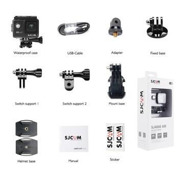 SJCam SJ4000 AIR 4K Wi-Fi Спорт Камера 16MP 1080p HD 2.0" LCD Экран Black (SJ4000AIR)
