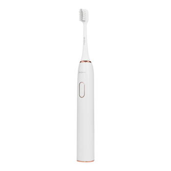Shona Pro Elektriskā IPX7 Ultraskaņas zobu birste ar 5 režīmi / 3 ātrumi + ceļojuma maks (2 uzgaļi iekļauti) Balta (SHO-SONPRO-WH)