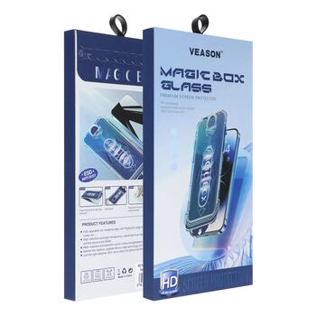 Veason 6D Pro Easy-Install защитное стекло + аппликатор для iPhone 15 Pro Max Black (VEA-APLI-IP15PMAX)