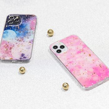 HQ Чехол Gold Glam для Samsung S21 G991 Pink (GSM110570)