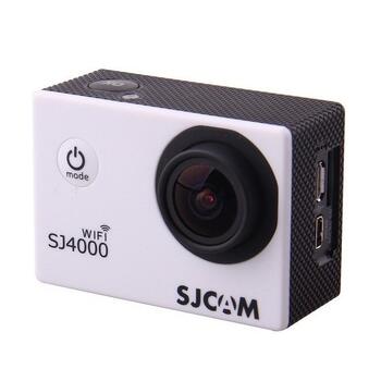 SJCam SJ4000 Водостойкая 30m Спорт Камера 12MP 170 град.1080p HD 30fps 2.0" LCD Экран Белая (SJ4000-WH)