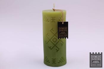 Baltic Candles "Костёр" / время сгорания 45h (60x140mm) Green (39012)