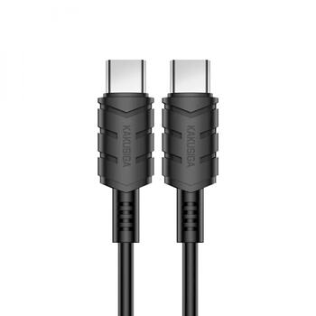 iKaku KSC-716 Type-C на Type-C PD60W провод для быстрой зарядки и передачи данных 2m Black (KSC-716/BK)