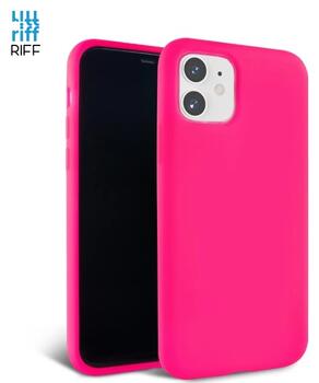 Riff Тонкий & Мягкий силиконовый чехол-крышка с мягкой подкладкой для Apple iPhone 12 / 12 Pro Dark Rose (RF-SC-IPH-12/12PR-DRose)