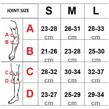 SportVida Bērnu Cieto bruņu Anatomisks Aizsargu kompelekts Ceļiem Elkoņiem Plaukstām izmērs L Trīkzila (SV-KY0008-L)