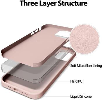Mercury Silicone Back Case for Samsung Galaxy S21 FE 5G G990 Pink sand (MER-SILBC-G990-PSA)