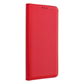 TakeMe Magnēstikas Fiksācijas Sāniski atverams maks bez klipša Samsung Galaxy XCover 5 (G525F) Sarkans (TM-MA-SAG525F-RE)
