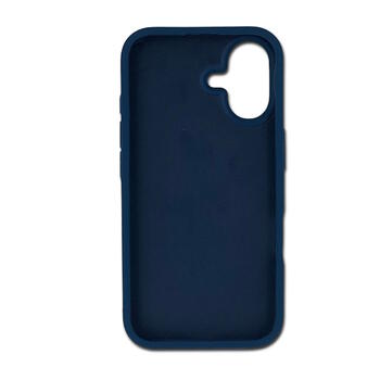 Riff plāns ar mīkstu iekšpusi maks priekš iPhone 16 Dark blue (RF-TS-IPH16-DBL)