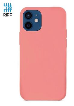 Riff Тонкий & Мягкий силиконовый чехол-крышка с мягкой подкладкой для Apple iPhone 12 Mini Rose (RF-TS-IPH12MINI-ROSE)