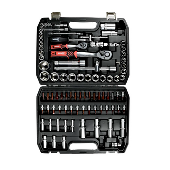Benson Tools uzgriežņu atslēgu komplekts (94 gab.) Cr-V (014891)