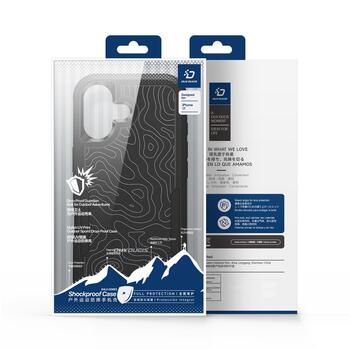 Dux Ducis Shld чехол для iPhone 17 Contour pattern (DU-SHLD-17-BK)