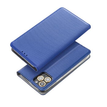 TakeMe Чехол-книжка с магнетической фиксацией без клипсы Samsung Galaxy A33 5G (A336B) Синий (TM-MA-SA-A33-BL)
