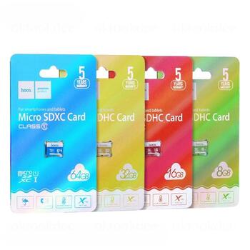HOCO MicroSD 16Gb Карта памяти класс 10 (HO-MICROSD-16-10)