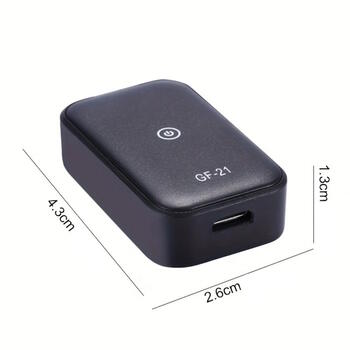 Riff GF21 GPS izsekotājs Precīzs reāllaika / Nepieciešama SIM karte / 3 režīmi (RF-GPS-GF21)
