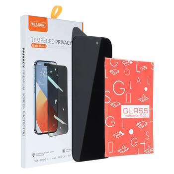 Veason 6D Pro Privacy защитное стекло для iPhone 13 Pro Max / iPhone 14 Plus Black (VEA-PRIV-IP13PMA/14PL)