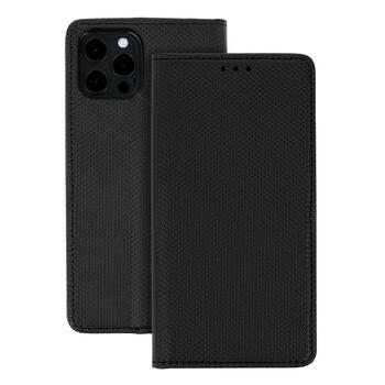 TakeMe Magnēstikas Fiksācijas Sāniski atverams maks bez klipša Xiaomi Redmi Note 9T Melns (TM-MA-XIA-RNO9T-BK)