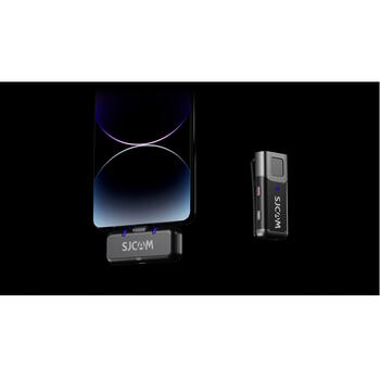 SJCAM M3 Беспроводной петличный микрофон TYPE-C 4x7ч (28ч) WiFi (SJCAM-M3)