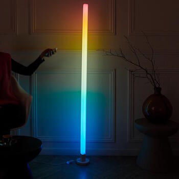 LED RGB cauruļveida lampa (151 cm) + tālvadības pults (LA0082)