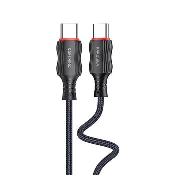 iKaku KSC-996 PD60W Быстрого подзаряда провод 2m Type-C на Type-C Black (KSC-996)