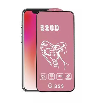 HQ 520D Full screen Закаленное стекло для Apple iPhone 14 Pro Max / iPhone 14 Plus Black (HQ-520D-IP14PRM-BK)