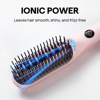 Wavytalk Thermal Brush SteamBrush Pro Gaisa matu veidotājs Pink (Wavytalk-3938)