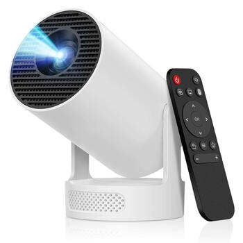 Riff HY300 ULTRA Smart projektors BT5.4 1080p Android 11.0 Wi-Fi 6 180° rotācija (RF-HY300UL)