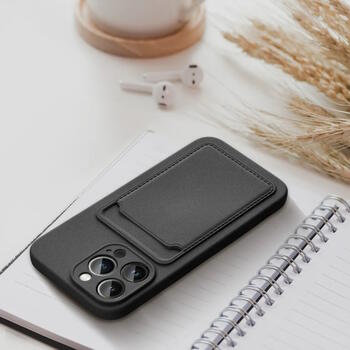 Riff Card серии силиконовый чехол для Apple iPhone 15 Plus Black (RF-CARD-IP15PL-BK)