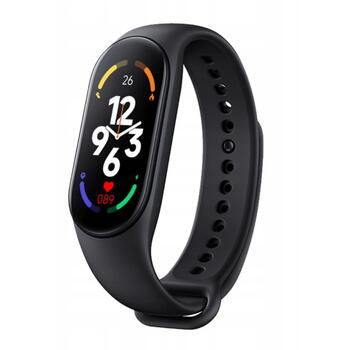 MyTime MT7 Smart Браслет 0.96'' TFT IP67 с измерением пульса и артериального давления / Соц. сети / Монитор сна Black (MT7-BK)