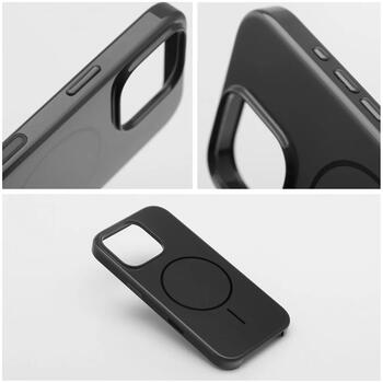 Riff Glossy MagSafe aizmugures maks Apple iPhone 17 Pro Max / iPhone 18 Pro Max Black (RF-GLO-IP17PMAX-BK)