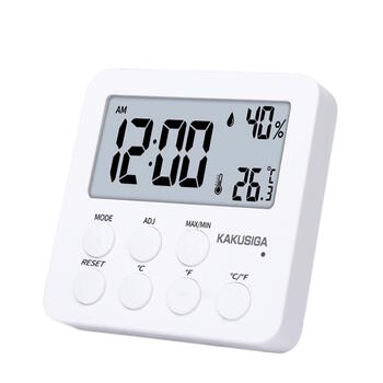 iKaku KSC-1741 DIFEI 3in1 meteostacija / pulkstenis / termometrs / higrometrs White (KSC-1741)