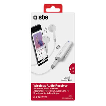 SBS TEBTRECEIVERW Беспроводной Bluetooth-адаптер с наушниками (30110)