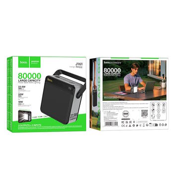 Hoco J161 Power Bank Внешний аккумулятор 22,5W + PD20W 80000mAh (J161)