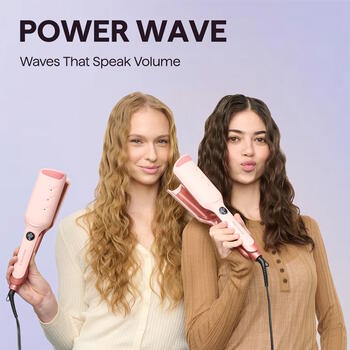 Wavytalk Power Wave Hair Crimping Iron matu gofrētājs / loku veidotājs Pink (Wavytalk-3907)