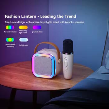 Riff K12 Portatīvā BT karaoke sistēma ar 2 Wireless mikrofoniem Blue (RF-K12/BL)