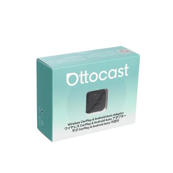 Ottocast CA525-T bezvadu automašīnas adapteris, lai pārveidotu vadu Apple CarPlay un Android Auto bezvadu režīmā (CA525-T)