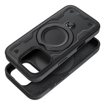Riff Frost Armor maks priekš iPhone 17 ar kameras aizsardzību (RF-ARM-IP17-BK)