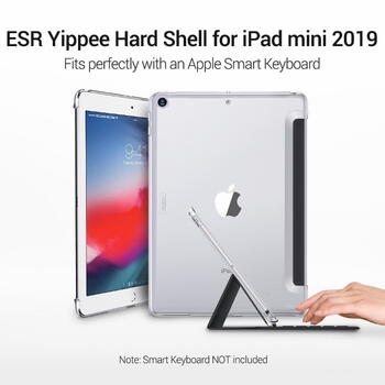 ESR Yippee Hard Shell Aizmugures Maks-apvalks priekš Apple iPad mini 7.9" (2019) savietojams ar magnētisko vāciņu (ESR-YIH-IPAMI7.9-TR)