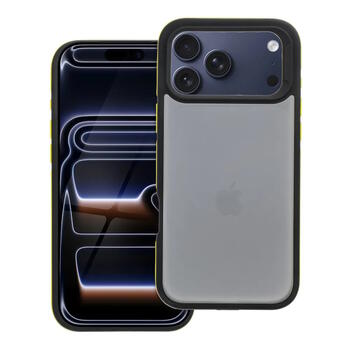 Riff NEO aizmugurējais maks Apple iPhone 17 Pro Max / iPhone 18 Pro Max Black/Yellow (RF-NEO-IP17PMA-BK/YE)