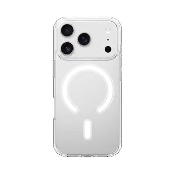 Riff Magsafe силиконовый чехол для Apple iPhone 17 Pro Max / iPhone 18 Pro Max Transparent (RF-MAG-IP17PMA-TR)