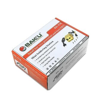 BAKU BK-938 Мощная и быстрая мини паяльная станция 18 Watt Gold (PS-M-BK-938)