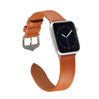 Riff Кожаный ремешок для Apple iWatch series 38 / 40 / 41 mm Brown (RF-LEATH38-BR)