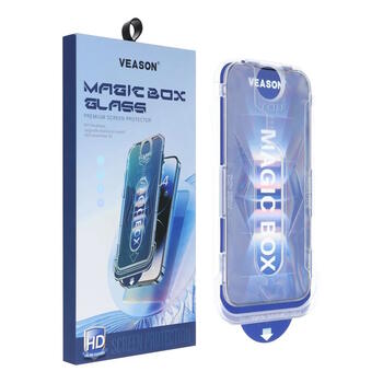 Veason 6D Pro Easy-Install защитное стекло + аппликатор для iPhone 12 Pro Max Black (VEA-APLI-IP12PMAX)