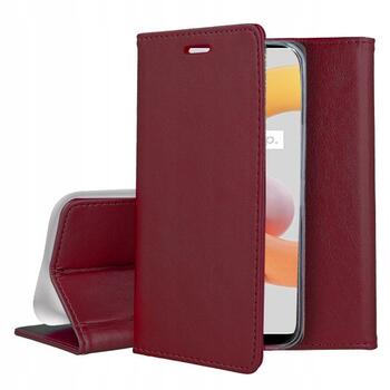 HQ Eco sāniski atverams maks priekš Samsung Galaxy S22 Plus Burgundy (GSM113382)
