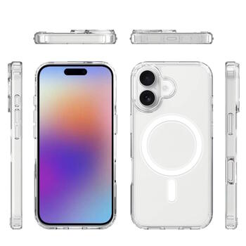 Riff Magsafe силиконовый чехол для Apple iPhone 17 Transparent (RF-MAG-IP17-TR)